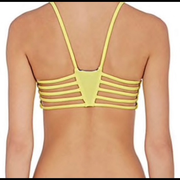 SOLE EAST SWIM BLUE & YELLOW REVERSIBLE BIKINI - Picture 4 of 8